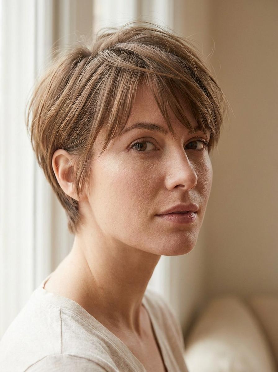 Long Pixie Cut - moderne Kurzhaarfrisur für Damen